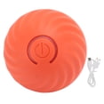 thumbnail image 2 of Jouet Rotatif pour Animaux, Balle Interactive Durable pour Chat Rechargeable Réduit l'Ennui Automatique Sûr Mignon pour Fournitures pour Animaux de Compagnie pour Chat Orange, Bleu, 2 of 8