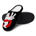 thumbnail image 4 of Ghostbusters Fuzzy Cotton Slippers For Mens Winter Cotton Lightweight Anti-slip Rubber Sole Slippers House Open Back Slippers Closed Toe Slippers, 4 of 9