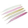 thumbnail image 4 of 5 Pcs Leurres de Pêche Simulation Queue de Saury Appâts Souples Leurres de Pêche en Mer 28cm Colorés, 4 of 14