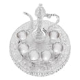 thumbnail image 1 of JUEGO DE OLLAS DE VINO VINTAGE, KIT DE BANDEJA DE CAFETERA RETRO EUROPEA, COPAS DE VINO TALLADAS EXQUISITAS DECORATIVAS DE ALEACIÓN DE ZINC PARA LA CENA DE FIESTA EN Casa, 1 of 7