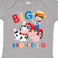 thumbnail image 4 of Inktastic Farmer Tractor EIEIO Big Bro Boys Baby Bodysuit, 4 of 5