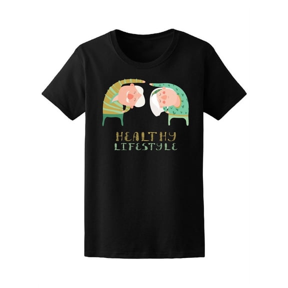 Cute Grandparents Healthy Life T-Shirt Women -Image by Shutterstock, Female Small