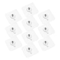 thumbnail image 4 of GOOHOCHY 10pcs almohadillas de suspensión transparentes para muebles con tornillos, gancho sin rastro, adhesivo para cocina, 4 of 7