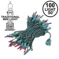 thumbnail image 2 of Novelty Lights Clear 100 Light Incandescent Mini Christmas String Lights 50 Feet, 2 of 7