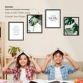 thumbnail image 3 of Black Picture Frames - 8x10 - 4 Pack Photo & Poster Frame Set for Wall Decor & Tabletop Display, Minimalist Black Frame Collection, 3 of 7