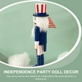 thumbnail image 5 of Raindrops Independence Day Nutcracker Patriotic Uncle Wooden Figure, 5 of 8