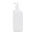 thumbnail image 1 of Botella dispensadora vacía de alta gama, tipo mini, para champú y desinfectante de manos. blanco 600ml, 1 of 9