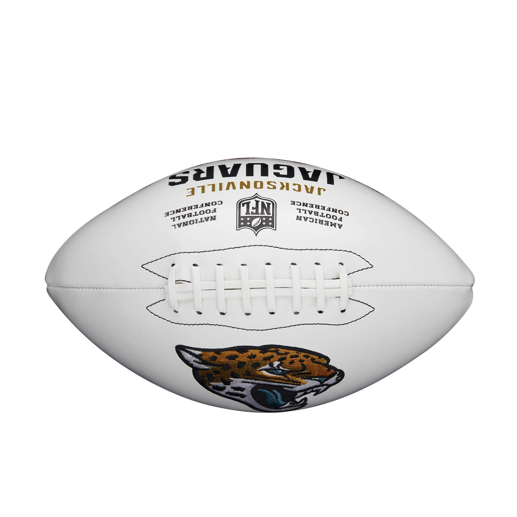 WILSON NFL Live Signature Autograph Football - Official Size, Jacksonville Jaguars