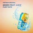 thumbnail image 4 of VINUT Mixed Fruit Juice, Passion Fruit, Pineapple, Banana, Mango,100% freshly squeezed, Not from Concentrate, (11.1 fl oz-Pack of 6), free from Gluten, GMO, any artificial preservatives, flavor, 4 of 6