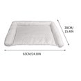 thumbnail image 4 of Xihbxyly Tapete de Hielo para Mascotas, Cama Refrescante, Suave y Cómoda, Almohadilla de Tela Transpirable y Fresca, Tecnología Que Absorbe El Sudor para Siestas Acogedoras, Ideal para Perros y Gatos, 4 of 6