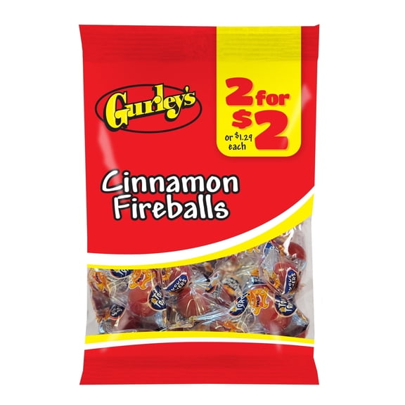 Gurley's Spicy Cinnamon Hard Candy, Atomic Fireballs, Long-Lasting Flavor (Pack of 12)