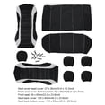 thumbnail image 3 of Protector de asiento de automóvil Funda de silla de vehículo de poliéster Accesorios para automóviles (Gris) Sywqhk Accesorios para autos y motos, 3 of 8