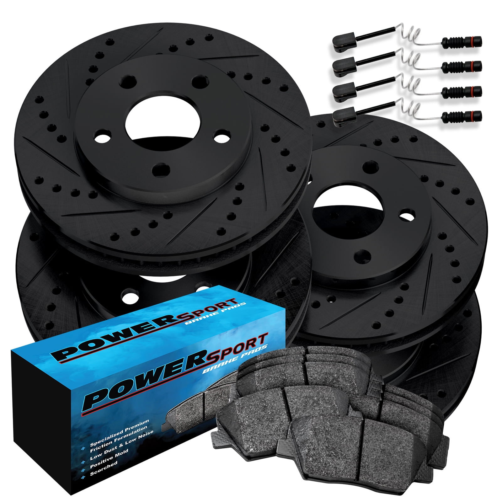 Ml350 Brake Pads And Rotors Replacement Cost Rear Brake Rotors & Ceramic Pads for Mercedes-Benz ML320 ML350 ML450