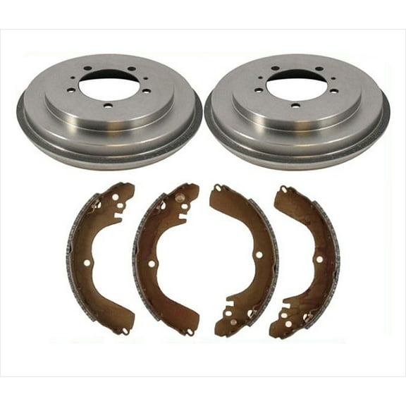Rear Drum Brake & Brake Shoes for Mitsubishi Outlander 2003-2004