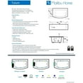 thumbnail image 6 of Malibu Home Tulum RH Rectangle Soaking Bathtub 60"x 32"x 18" in White, 6 of 6