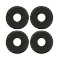 thumbnail image 2 of RC Car Tire, Long Lasting 4PCS 1.9in Anti Aging Remote Control Car Tire  For 1/10 Crawler Car, 2 of 8