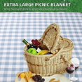 thumbnail image 1 of Picnic / Beach Blanket Extra Large Waterproof Washable 3 Layer Thick Soft Skin-friendly Foldable Portable Picnic Mat for Weekend Holiday, 1 of 5