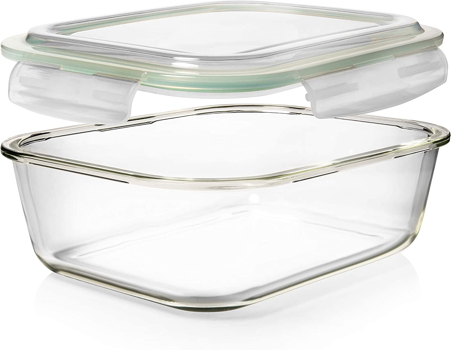 Razab Glass Food Storage Airtight Containers, Microwave Safe