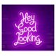 thumbnail image 1 of Letrero De Neón "Hey Good Looking" Para Decoración Bares, Salones, Dormitorios, Salas Juegos, Estar Y Fiestas Cumpleaños 50cm, 1 of 3