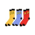 thumbnail image 5 of Star Trek The Original Series Uniform Adult Crew Socks, 5 of 6