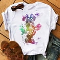 thumbnail image 1 of Camiseta de Mickey Minnie Mouse de Disney, moda para mujer, nueva camiseta Harajuku Ulzzang, camisetas para mujer, ropa de verano de manga corta para mujer, 1 of 5