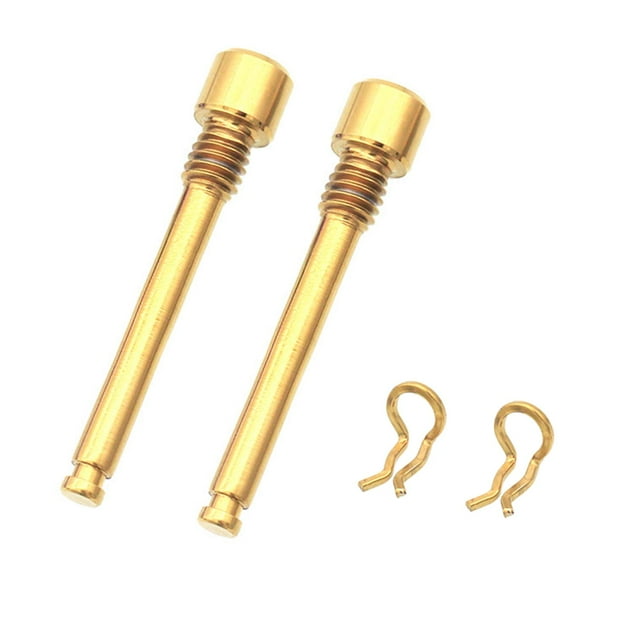 2x Pernos de freno de disco de bicicleta Perno de abrazadera de freno Accesorios de bicicletas Perno de titanio Aleación de titanio Pernos de rotor de oro Sunnimix Pernos de freno de disco de bicicleta