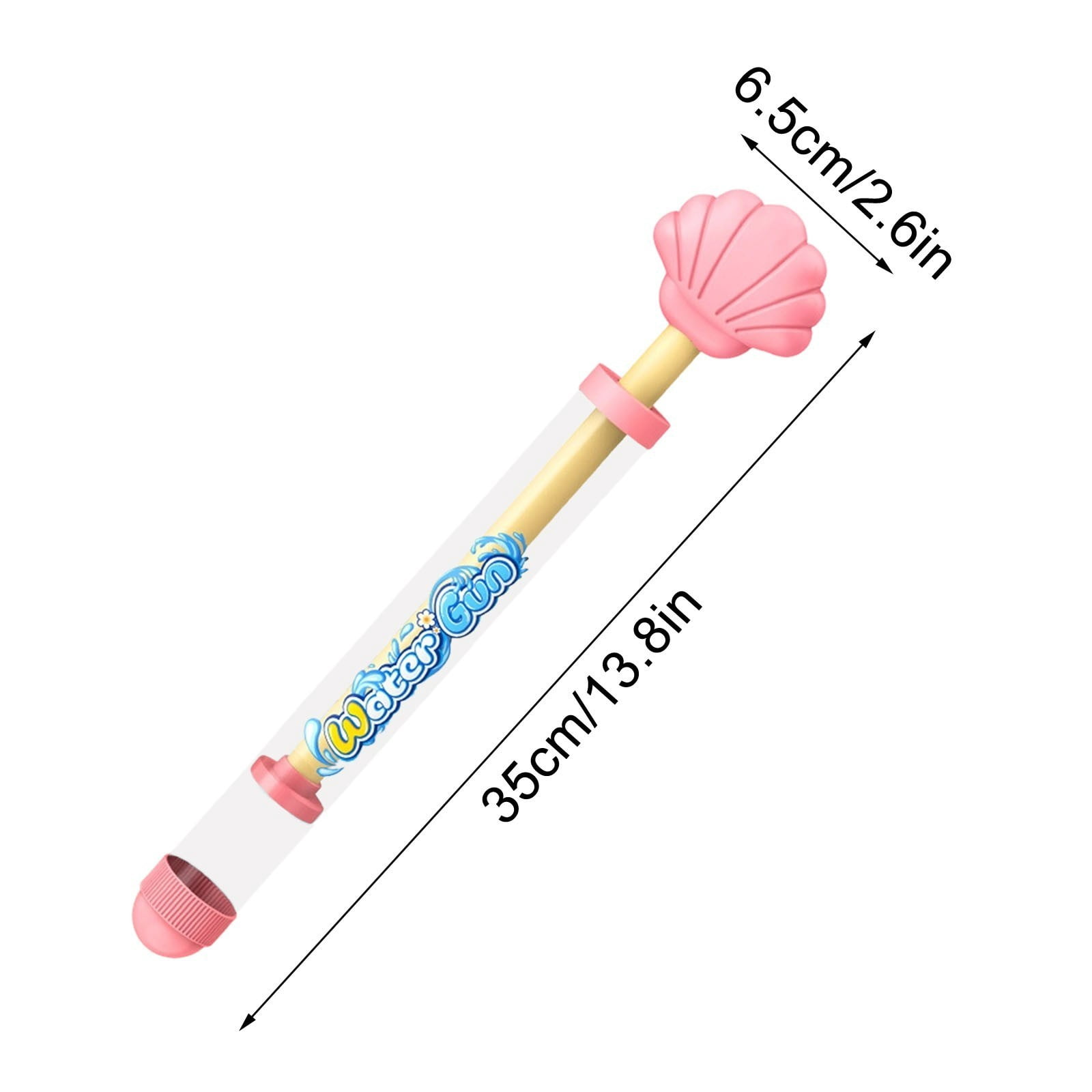 Creativity Fireworks Water Gun,Cute Shell Shaped Sprays Water Like Fireworks,Squirt Gun Umbrella-Shaped Spray for Summer Pool, Backyard, Beach, Birthday Party Outdoor Game