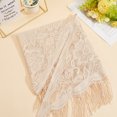 thumbnail image 3 of Lace Flower Detachable Polyester Shawl Garment Accessories PeachPuff 220x810x0.5mm, 3 of 6
