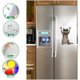 thumbnail image 5 of Pegatinas de gato 3D, 2 piezas, decoración de vestíbulo de baño con bonito gato, pegatinas de pared impermeables, extraíbles, póster de pared de animales para coche, 5 of 5