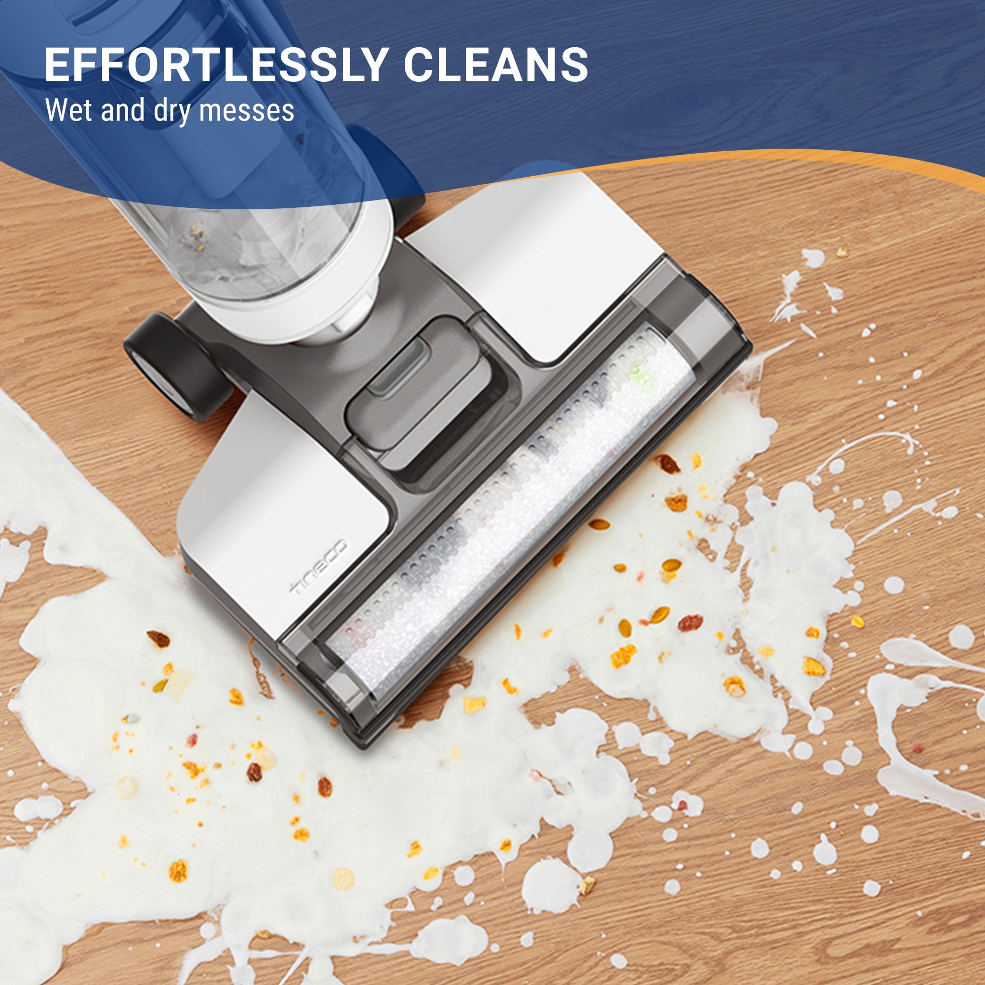 Tineco iFloor 3 Breeze Cordless Wet Dry Vacuum / Mop, Multi-Surface Floor Washer with LED Display