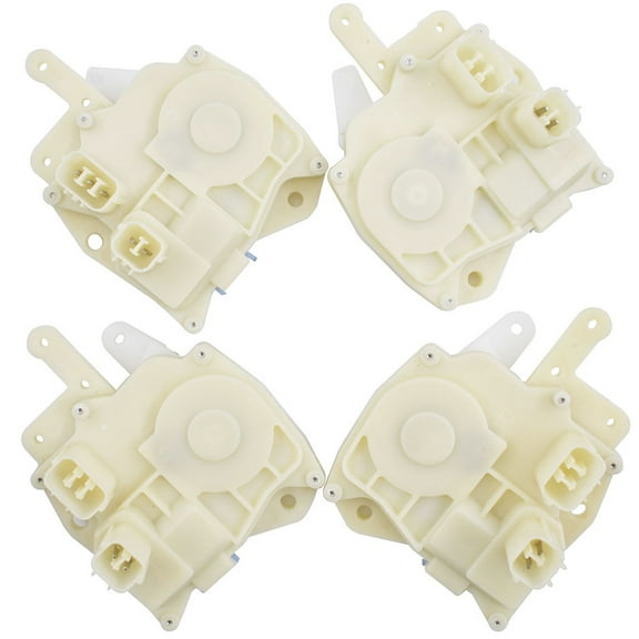 Genrics Set Of 4 PCS Front Rear Left & Right Power Door Lock Latch Actuator For Honda Fits select: 2000-2001 HONDA ACCORD EX, 2002 HONDA ACCORD SE