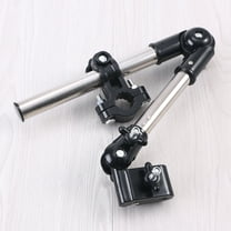 Niceauty Adjustable Black Umbrella Bracket Clamp Holder with Angle Control for Outdoor Use