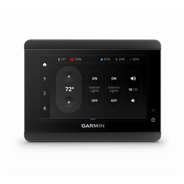 Garmin Multi Function Display 010-02139-10 TD 50; 5 Inch Display; LCD; 1200 NIT Brightness; Touchscreen Interface; IPX7 Water Rated; Polycarbonate Case; Glass With Anti-Glare And Anti-Fingerprint Lens