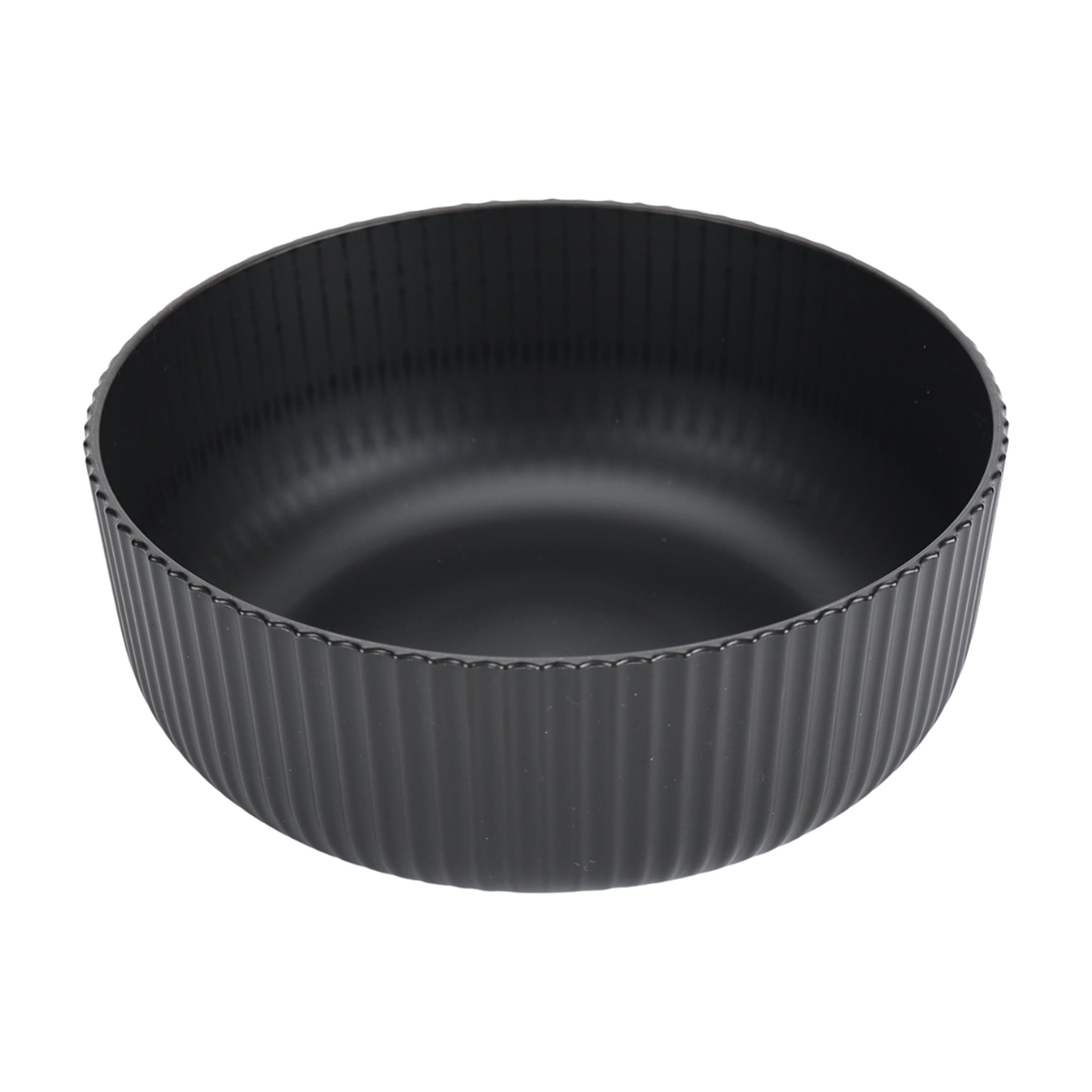 (3 pack) Mainstays - Black Eco-Friendly Recycled Plastic Cereal Bowl, 38-Ounce