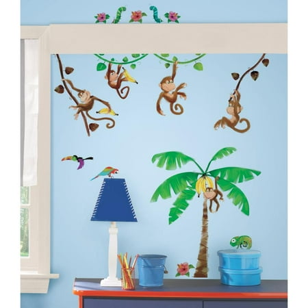 Monkey Business 41 Wall Decals Tree Vines Baby Nursery Room Decor Monkey Business 41 Wall Decals Tree Vines Baby Nursery Room Decor Stickers