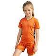 thumbnail image 4 of WAYUTE Boys Children's Football Uniform Set Quick Drying Sports Soccer Shirt for Kids Stretchy Short Sleeve Suit Casual Clothes Sets, 4 of 6