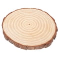 thumbnail image 1 of Los círculos de madera y los círculos de madera de corteza se utilizan para manualidades, mientras que las piezas de árbol se utilizan para manualidades de bricolaje, decoraciones de bodas r, 1 of 5