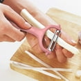 thumbnail image 5 of Vegetable Peeler with Sharp Blade,Vegetable Peelers for Kitchen,Apple Peeler Potatoes & Potato Peeler Veggie Peeler Fruit Peeler Carrot Y Peeler Utral Fast Peeling Without Rust for Kitchen, 5 of 5