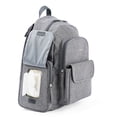 thumbnail image 5 of Skip Hop Luna Diaper Backpack, Heather Grey, 5 of 7