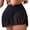 Black, variant on Women's Mesh Sheer High Waisted Swimsuit Short Skirt Tassels Bathing Suit Wrap Swim Skirt Cover Up Bikini Bottoms