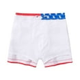 thumbnail image 3 of MADHERO Boy's 2 in 1 Swim Trunks with Liner Funny Printed Swim Shorts for Kids American Flag 6, 3 of 6