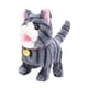 thumbnail image 2 of Gato de peluche eléctrico para niños, adorable juguete de peluche con cola en movimiento gris, 2 of 9