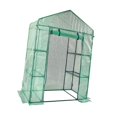 thumbnail image 3 of Invernadero de Acero para Caminar Strade Fareast Limited 143cm X 143cm X 195cm Verde, 3 of 8
