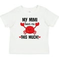 thumbnail image 3 of Inktastic Mimi Loves Me Grandson Boys or Girls Baby T-Shirt, 3 of 5