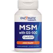 Enzymatic Therapy MSM with GS-500 90 Capsules