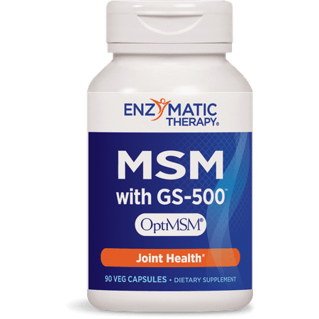 Enzymatic Therapy MSM with GS-500 90 Capsules