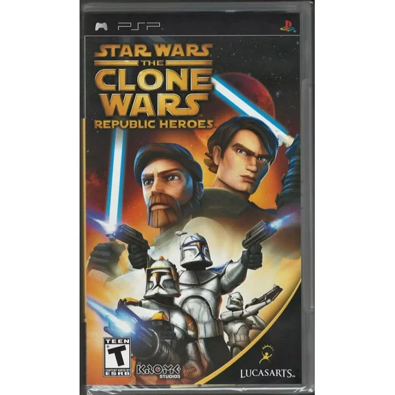 Star Wars the Clone Wars: Republic Heroes PSP (Brand New Factory Sealed