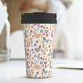 thumbnail image 6 of Uemuo Funny Chicken Print Carry Insulated Coffee Mug, Travel Mug with Hidden Handle, Insulated Coffee Flask, Leak-proof Travel Mug Insulated Mug for Office, 6 of 8