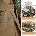 thumbnail image 4 of BESTYASH 10Ud Botones Metálicos Multiusos Con Detalles De Para Ropa Y Abrigos, 4 of 6