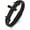 Brown, variant on Men's Cross Leather Bracelet, Black Religious Sideway Cross Braided Faith Bracelet Bangle Wristband Christian Prayer Jewelry Gift for Men, 8.3 Inch